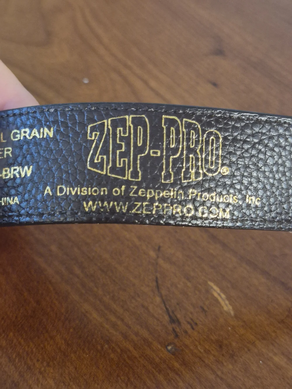 Men's Dark Brown Leather Belt with Silver Western Buckle Size 46